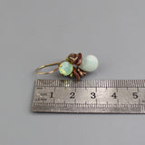 Blue Swarovksi Crystal Bee Earrings