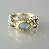 Aquamarine Caterina Ring