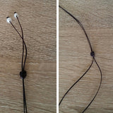 Adjustable Opal Choker Necklace