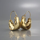 Gold Filled Chunky Hoop Earrings
