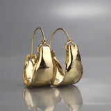 Gold Filled Chunky Hoop Earrings