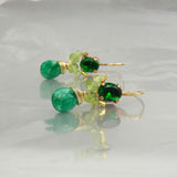 Green Angel Earrings