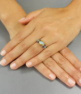 Aquamarine Caterina Ring