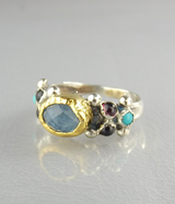 Aquamarine Caterina Ring