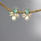 Swarovski Pearl Bee Stud Earrings