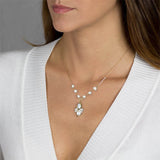 Pearl Beaded Bee Necklace