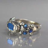 Silver Labradorite Caterina Ring