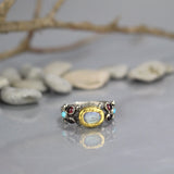Rainbow  Moonstone Caterina Ring