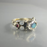 Silver Labradorite Caterina Ring