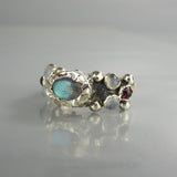 Silver Labradorite Caterina Ring