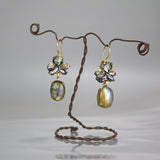 Swarovski Labradorite Flamenco Earrings