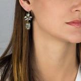 Swarovski Labradorite Flamenco Earrings