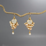 Moonstone Pearl Goddess Jewelry Set