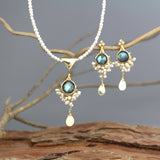 Goddess Necklace and Earring Set
