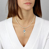 Pearl Labradorite Goddess Necklace