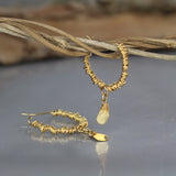 Wire Wrapped Hoop Earrings
