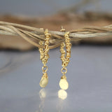 Wire Wrapped Hoop Earrings