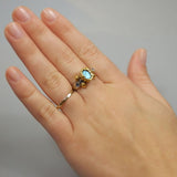 Sterling Silver Labradorite Helena Ring
