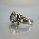 Sterling Silver Labradorite Helena Ring