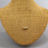 Wire Wrapped Necklace, Minimalist Necklace, Layering Necklace, Gold Filled Necklace, Dainty Necklace, Unique Necklace, Gift for Her