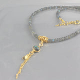 Labradorite Eye Necklace