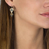 Labradorite Gold Filled Protection Earrings