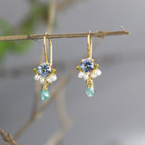 Light Blue Petite Dancer Earrings