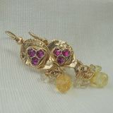 Cubic Zirconia Protection Earrings
