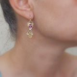 Cubic Zirconia Protection Earrings