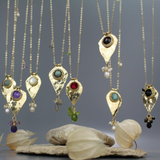 Big Gemstone Protection Necklace