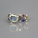 Silver Moonstone Caterina Ring
