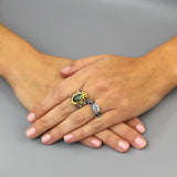 Silver Moonstone Caterina Ring