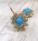 Small Mandala – GF , Turquoise & Apatite