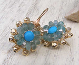 Small Mandala – GF , Turquoise & Apatite