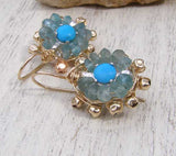 Small Mandala – GF , Turquoise & Apatite