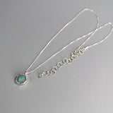 Sterling Silver Amazonite Necklace