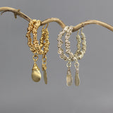 Wire Wrapped Hoop Earrings