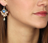 Onyx Goddess Earrings