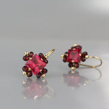 Pink Zircon Victoria Earrings