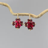 Pink Zircon Victoria Earrings