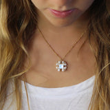 Amazonite Pearl Victoria Necklace