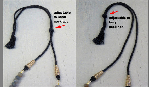 Peruvian Opal Long Necklace