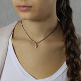 Adjustable Opal Choker Necklace