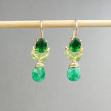 Green Angel Earrings