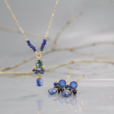 Blue Bee Necklace
