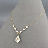 Pearl Beaded Bee Necklace