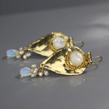 Mother of Pearl Protection Earrings