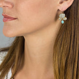 Moonstone Butterfly Earrings
