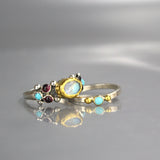 Caterina Ring and Turquoise Ring Set