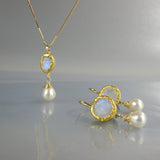 Wedding Earrings and Necklace Set